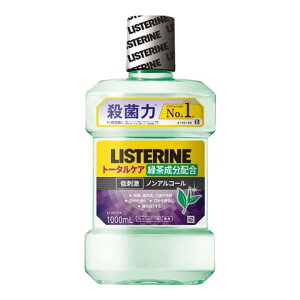 ジョンソン&ジョンソン 薬用 リステリン トータルケア グリーンティー ノンアルコール10