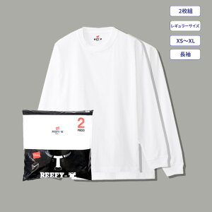 Hanes ヘインズ tシャツ2P BEEFY-T ロングスリーブTシャツ 26SS ヘイ