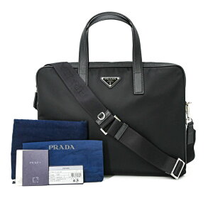 PRADA プラダ ブリーフケース ビジネス 三角ロゴ Re-Nylon リナイロン サフ