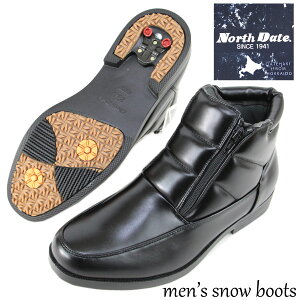 ノースデイト North Date スノーブーツ 3555 BLACK ビジネスブーツ キ