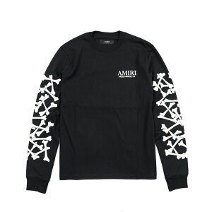 アミリ AMIRI BONES STACKED LONG SLEEVE TEE 長袖 Tシ