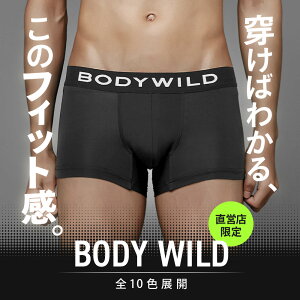 ≪人気カラーがアップデート!!≫グンゼ ボディワイルド ボクサーパンツ 前閉じ ローライズ