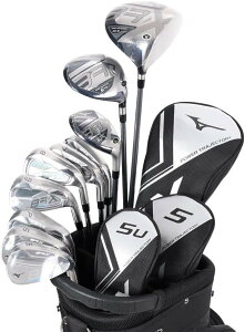 ミズノ（MIZUNO） BR-Xフルセット 10本(DR、FW5、UT5、I6～I9、PW