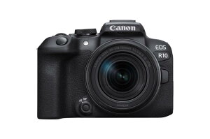 Canon ミラーレス一眼カメラ EOS R10 レンズキット(RF-S18-150)ブラ