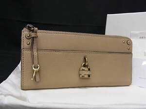 ■新品■未使用■ Chloe クロエ パディントン レザー L字ファスナー 長財布 ウォレ