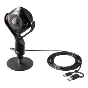 SANWA SUPPLY サンワサプライスピーカー内蔵360度Webカメラ CMS-V71