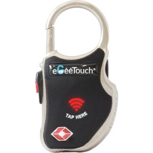 JSBTECH eGeeTouchスマートトラベルロック(黒) ( 5-01000-99