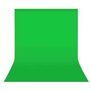 色：グリーン サイズ：1.5m x 2m FotoFoto クロマキー グリーンバック 布