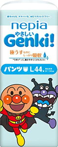 王子ネピア ネピアGenki!パンツ L 44枚