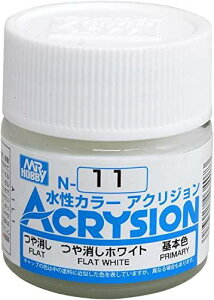 GSI クレオス(GSI Creos) GSIクレオス アクリジョンカラー つや消しホワイ