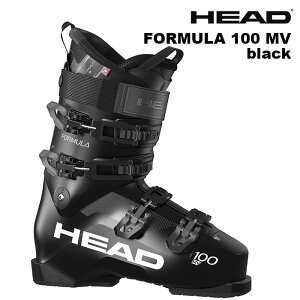 HEAD ヘッド スキーブーツ FORMULA 100 MV black 24-25 モデ