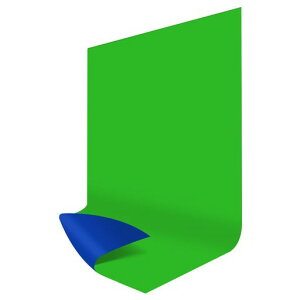 JEBUTU 背景布 グリーンバック 緑 青 布 リバーシブル クロマキー 両面 透けない