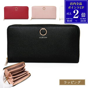 ジルスチュアート 財布 長財布 エターナル ラウンドファスナー チャーム 小銭入れあり シ