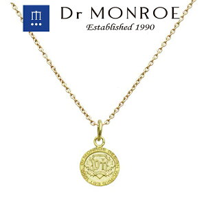 Dr MONROE ドクターモンロー K18コインペンダント ネックレス (チェーン付きペ