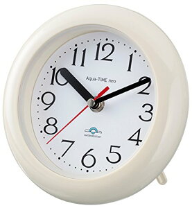 ランデックス(Landex) バスクロック アナログ 防水 17cm アクアタイムネオ 置