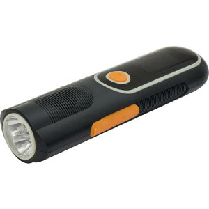 NICHIDO ( 日動工業 ) 自家発電LEDライト 手回し充電タイプ ラジオ付 ( L
