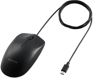 ELECOM エレコム 法人向けマウス/有線光学式マウス/Type-C/3ボタン/環境配慮
