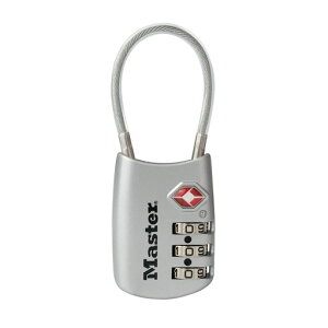 Master Lock (マスターロック) 南京錠 TSAロック ダイヤル 暗証番号設定