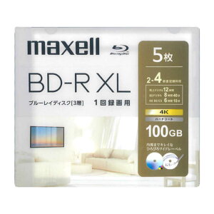 マクセル 録画用ブルーレイディスク BD-RXL 5枚入り maxell ［5枚 / 10