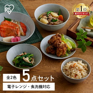 食器 5点セット かわいい おしゃれ グレー ブラック 食器セット 美濃焼 磁器 皿 小鉢