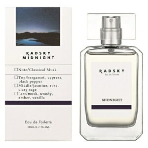 ラッドスカイ RADSKY ミッドナイト（N） ET 50ML 香水 オードトワレ メンズ