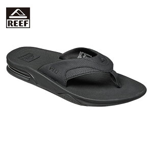 REEF リーフ FANNING メンズ オールブラック 26-29cm RF002026
