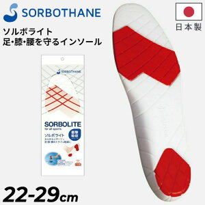 ソルボセイン 中敷き ソルボライト インソール 22-29cm SORBOTHANE ソル