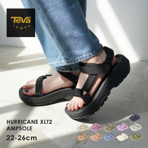 テバ ハリケーン XLT2 アンプソール TEVA サンダル レディース ブラック 黒 ホ