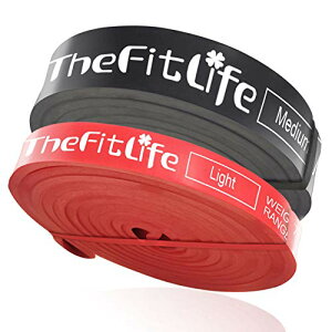 TheFitLife フィットネスチューブ トレーニングチューブ トレーニングバンド チュ