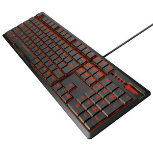 エレコム ゲーミングキーボード メカニカル 独自の薄型設計 フルサイズ 5000万回耐久ス
