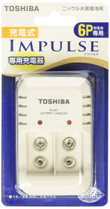 東芝(TOSHIBA) 充電式IMPULSE 6P形専用充電器 1~2個充電モデル TNH