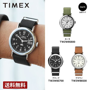TIMEX タイメックス ウィークエンダー 37mm 腕時計 カーキ / ブラック / ブ