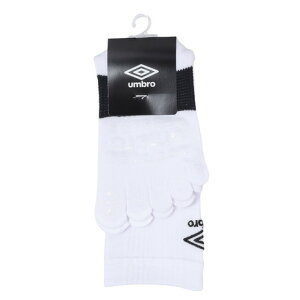 アンブロ（UMBRO）（レディース、キッズ）サッカー ソックス 靴下 五本指ミドルソックス