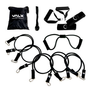 [LINE登録で1,000円OFF] トレーニングチューブ 筋トレ チューブ VALX5本