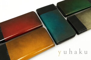 [yuhaku正規販売店]yuhaku / ユハク 長財布[ Luce e Ombra /