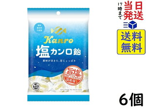 カンロ 塩カンロ飴 140g ×6個賞味期限2027/04