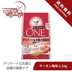 ピュリナ ワン ドッグフード デリケートなお腹と皮膚の健康ケア サーモン風味 2.1kg