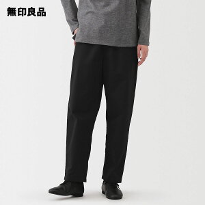 婦人 洗いざらし コットンイージーテーパードパンツ