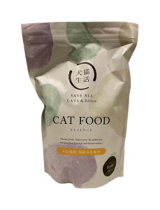750g (犬猫生活株式会社) 犬猫生活キャットフード シニア 国産の生鶏肉750g (キ
