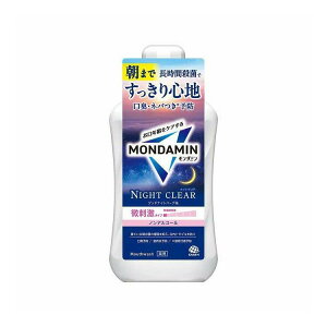 モンダミン ナイトクリア 1000mL ＊アース製薬/朝まで続く爽快感！夜用マウスウォッシ