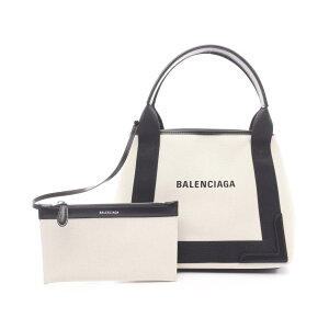 バレンシアガ BALENCIAGA NAVY CABAS S ネイビーカバ トートバッグ