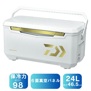 ダイワ(Daiwa) ライトトランクα ZSS2400 6面真空断熱 24L Sゴールド