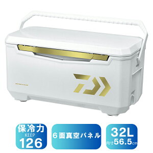 ダイワ(Daiwa) ライトトランクα ZSS3200 6面真空断熱 32L Sゴールド