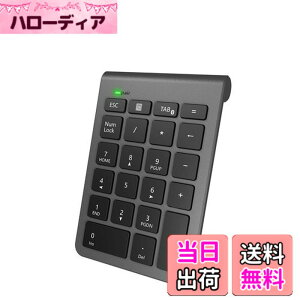 Bluetooth テンキーボード Alcey ワイヤレス テンキーパッド 無線 数字キー