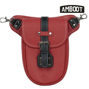 納期3週間 AMBOOT アンブート レッグバッグ ディープレッド AB-LG01-DR