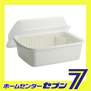 Nポゼ フード付水切りセット大 ホワイト