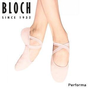 バレエシューズ （ BLOCH ：Performa パフォーマー）ピンク 人気 ストレッチ