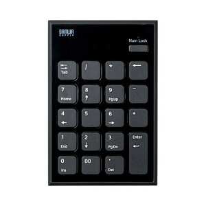 Bluetoothテンキー NumLock非連動 ブラック NT-BT21BK サンワサプ