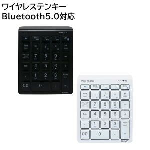 ワイヤレステンキー Bluetooth5.0対応 TENBT02-WH TENBT02-B