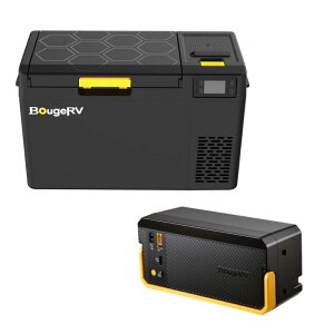 BougeRV ポータブル冷蔵庫 22L/28L -20℃～20℃ 3WAY給電(AC/D